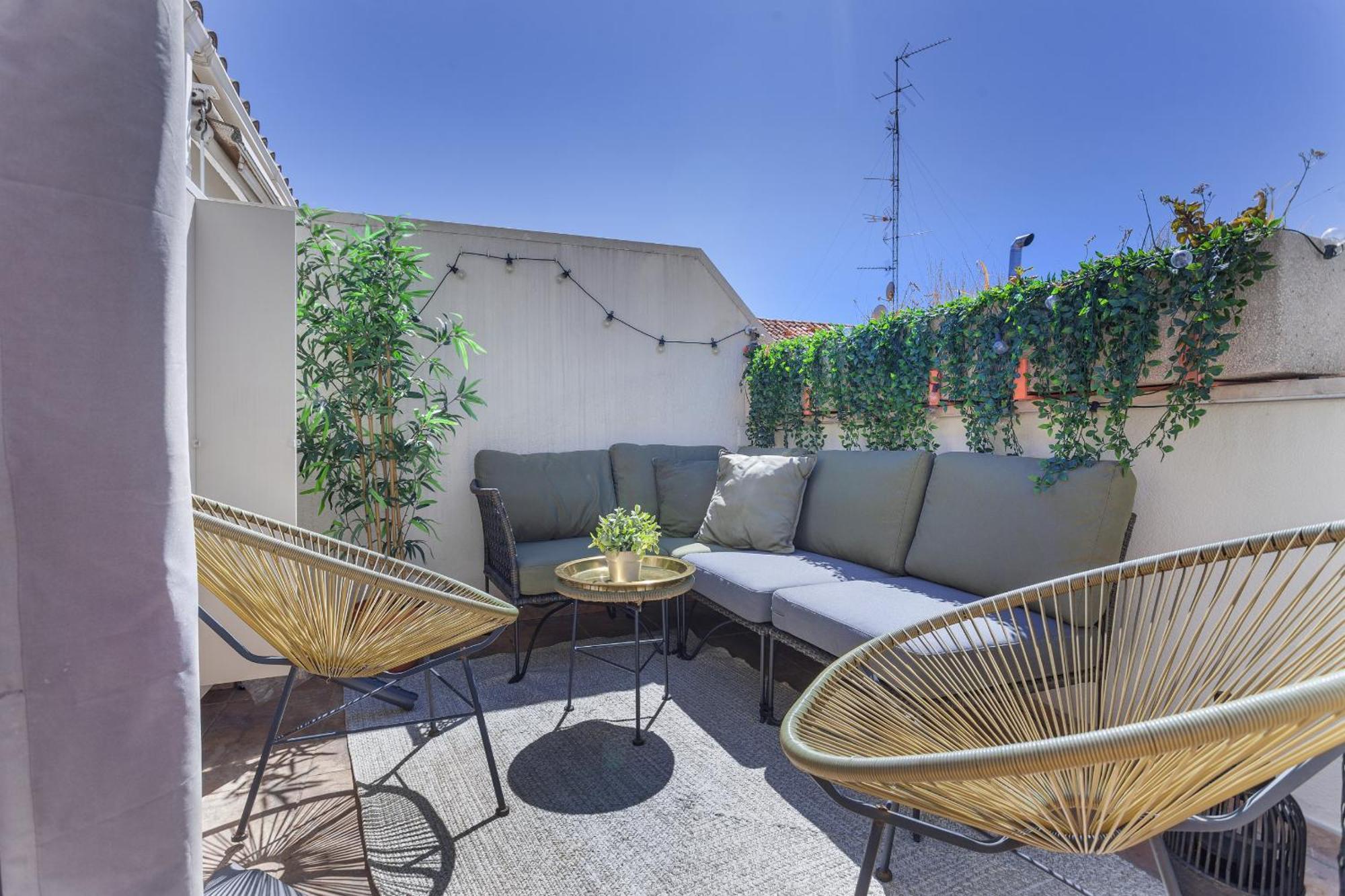Apartamento Malasana Terrace En Мадрид Экстерьер фото